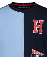 Tommy Hilfiger Boys' 2T-7 Stacked Logo Long-Sleeve T-Shirt