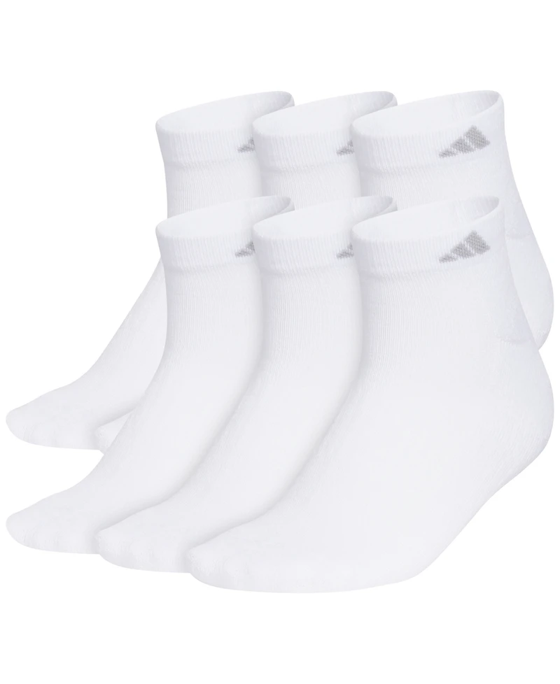 adidas Women's Classic Cushioned Low Cut Socks, 6-Pack