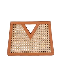 Adornia Fine Rattan Kane Clutch Handbag