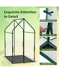 Gouun Mini Greenhouse with Reinforced Metal Frame