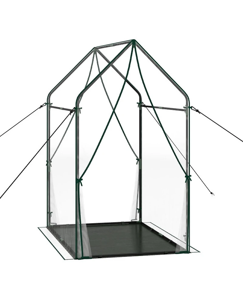 Gouun Mini Greenhouse with Reinforced Metal Frame