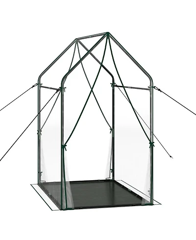 Gouun Mini Greenhouse with Reinforced Metal Frame