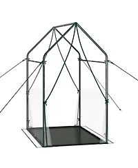 Gouun Mini Greenhouse with Reinforced Metal Frame