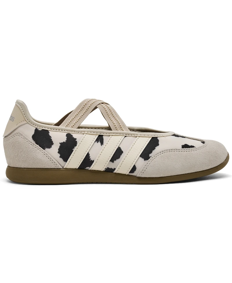 Adidas Women's Barreda Mary Jane Cow Print Sneakers from Finish Line