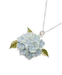 Fable England Hydrangea Necklace Silver