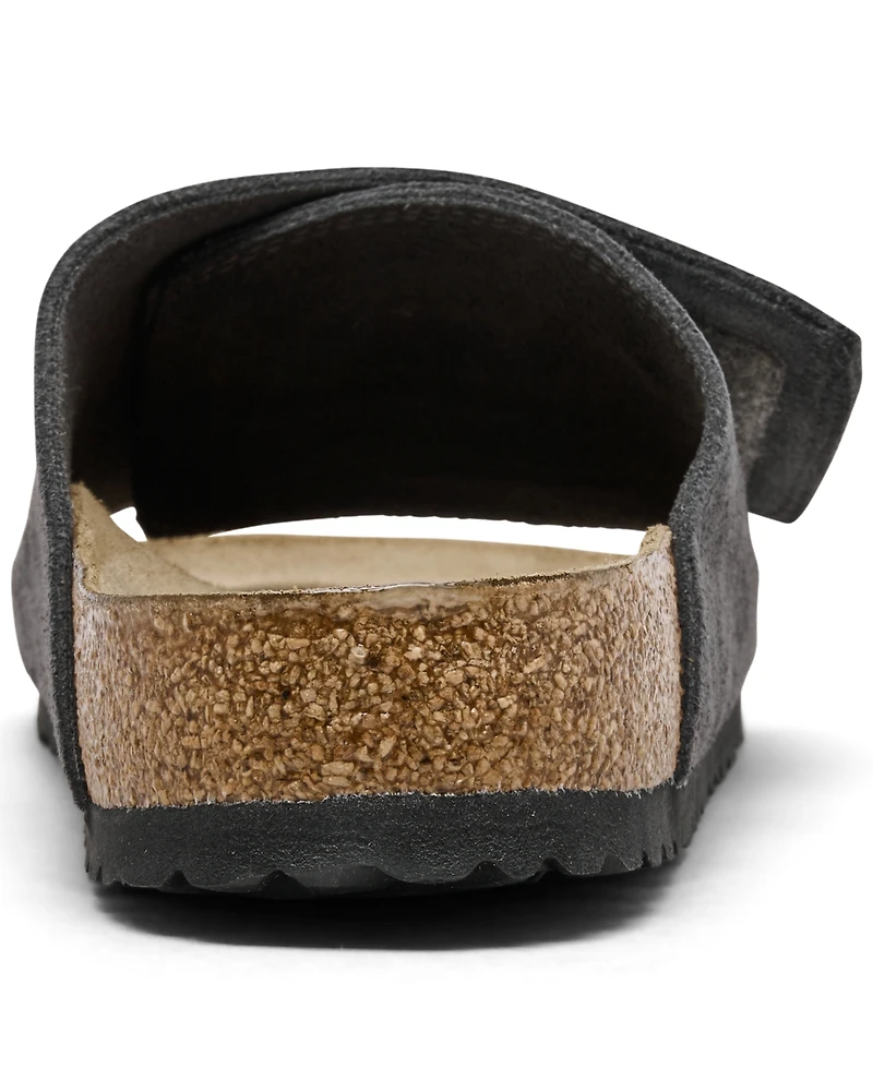 Birkenstock Men's Solana Suede Leather Slide Sandals from Finish Line