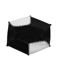 Carlos Falchi Mini Bucket Leather Pouch Bag