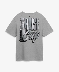 Fanatics Men's Gray Vegas Golden Knights 2026 Nhl Stanley Cup Champions Authentic Locker Room T-Shirt