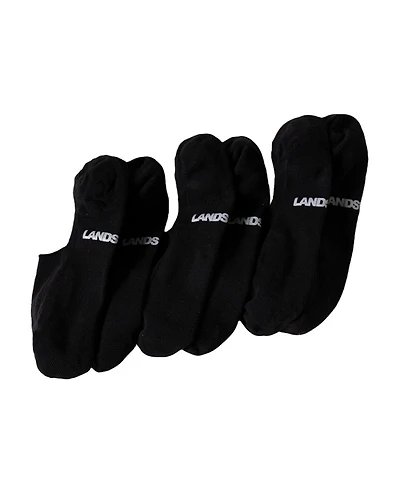 Lands' End Men's 3-Pack Cotton Midcut Liners