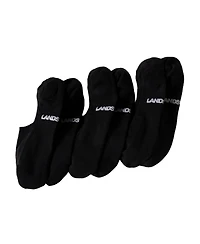 Lands' End Men's 3-Pack Cotton Midcut Liners