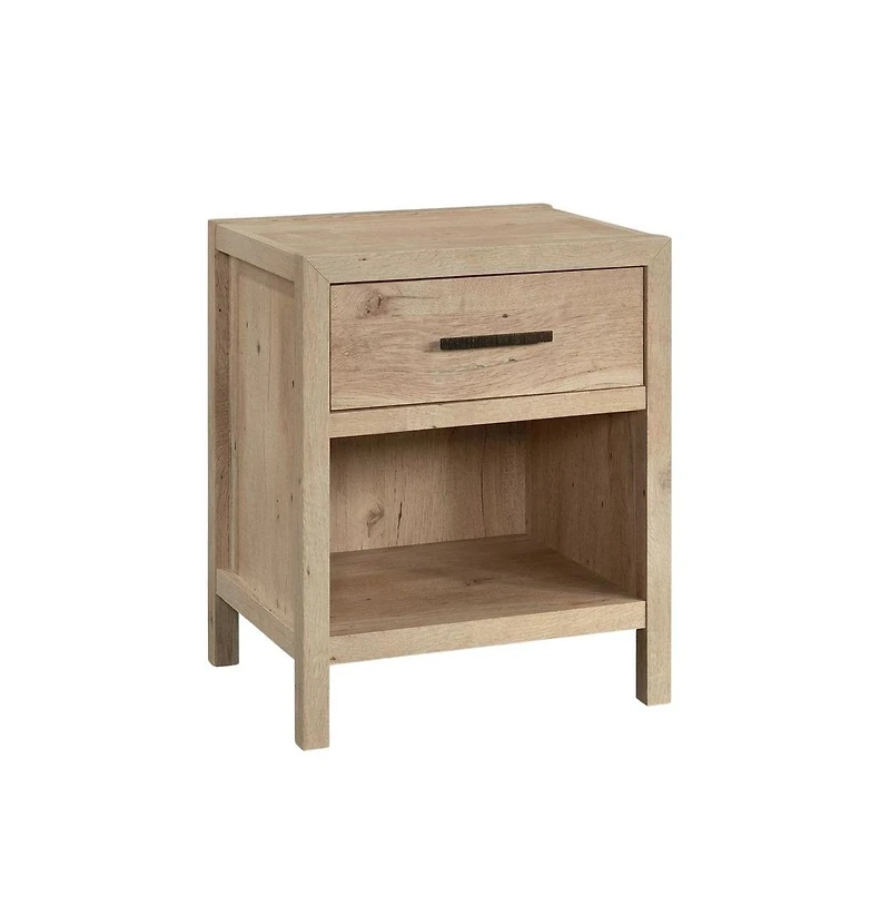 Starlight Canyon Home Oak Finish Nightstand with Coastal Cottage Style and Rectangle Design