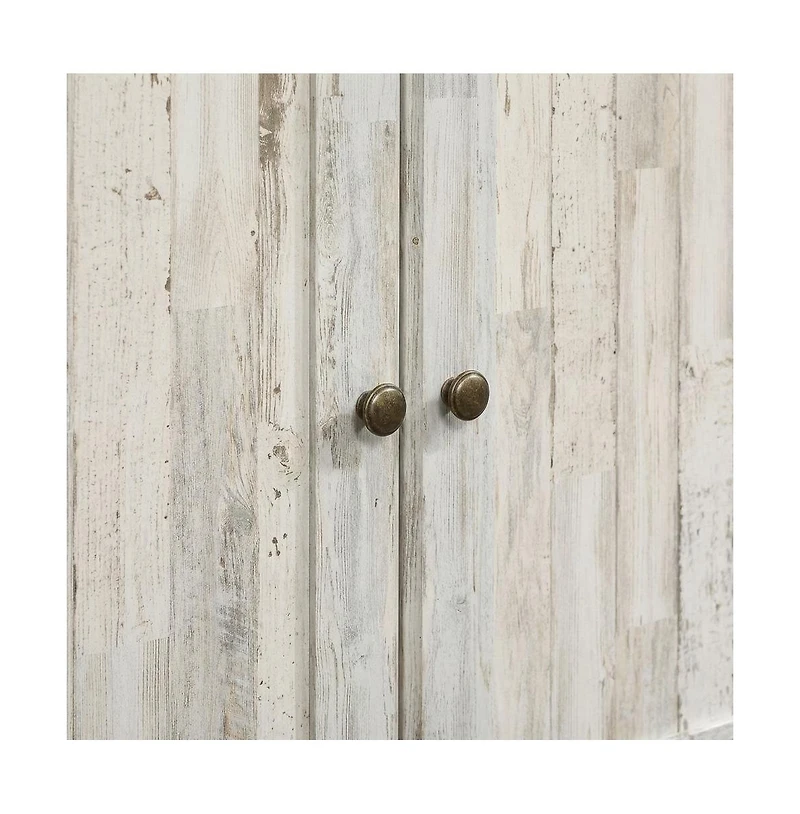 Starlight Canyon Home White Plank Finish Bookcase with Rectangular Shape and Spacious Storage