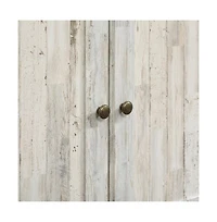 Starlight Canyon Home White Plank Finish Bookcase with Rectangular Shape and Spacious Storage