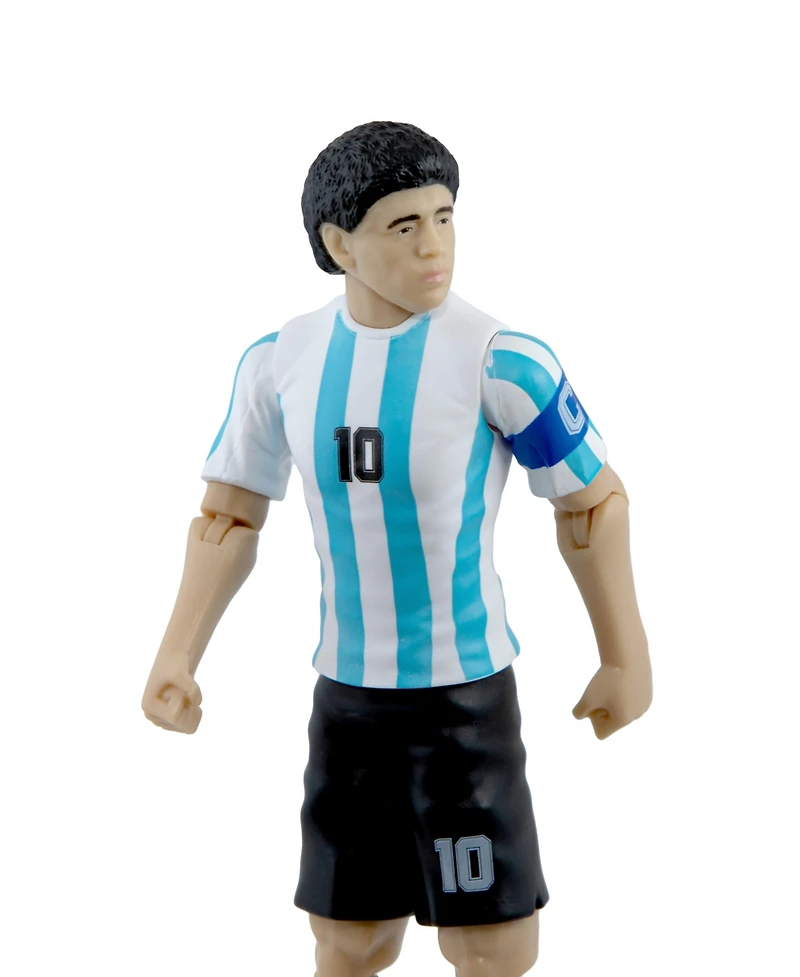 Banbo Toys Sockers Argentina Diego Maradona 8" Collectible Soccer Action Figure