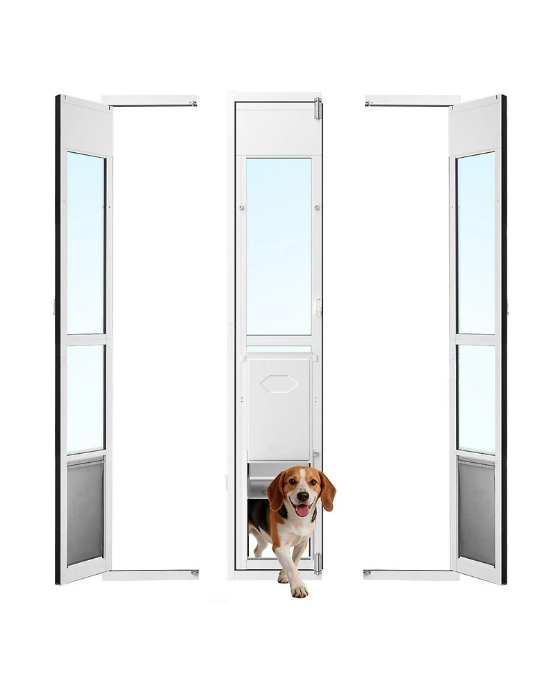 Cozito Dog Door for Sliding Glass Doo in Adjustable Height