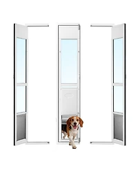 Cozito Dog Door for Sliding Glass Doo in Adjustable Height