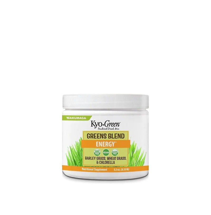 Kyolic Greens Blend Energy, Powdered Drink Mix, 5.3 oz