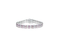 GiGiGirl Classic Vibrant Cz Tennis Bracelet