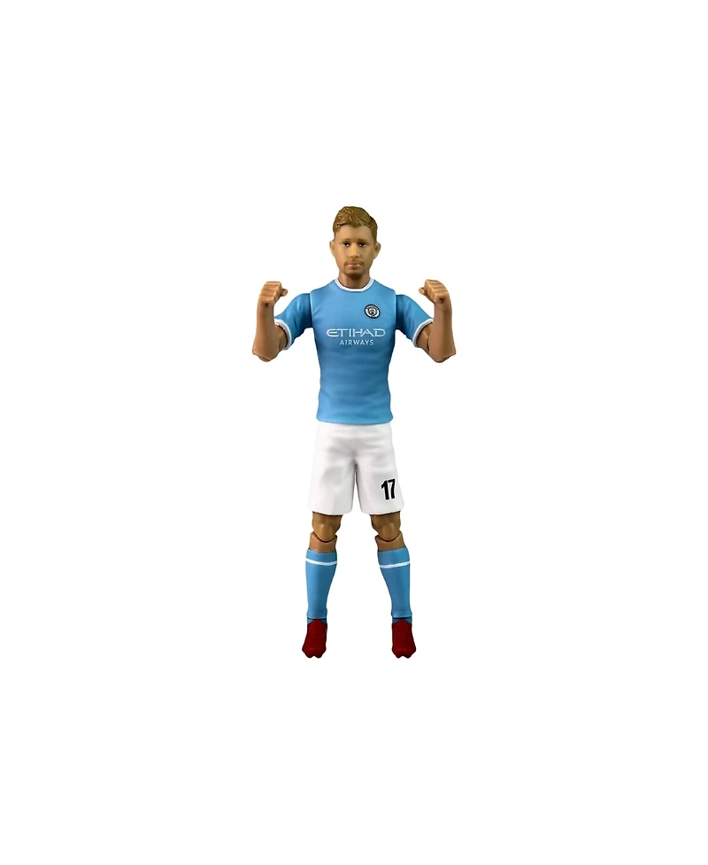 Banbo Toys Sockers De Bruyne 8" Collectible Soccer Action Figure