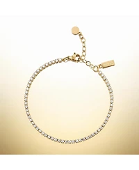 Vincero Women's Tennis Bracelet - 14K Gold