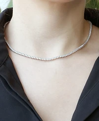Macy's Diamond Necklace (5 ct. t.w.) in 14k White Gold
