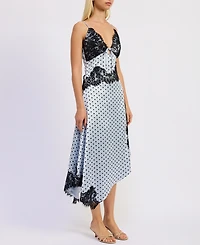 En Saison Women's Hazel V-Neck Sleeveless Maxi Dress
