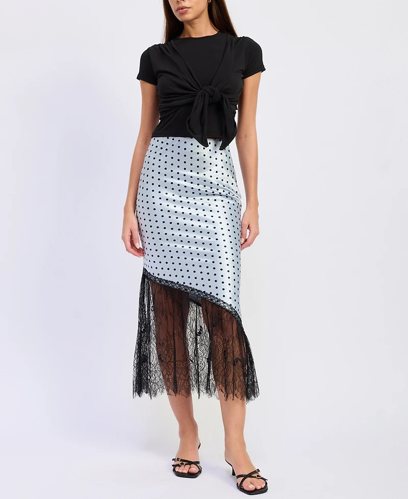 En Saison Women's Hazel Midi Skirt