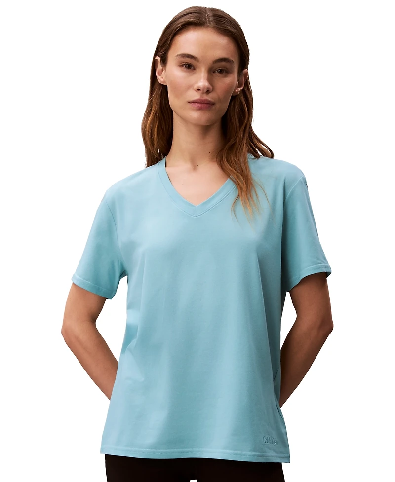 Calvin Klein Performance Women's Classic-Fit V-Neck T-Shirt