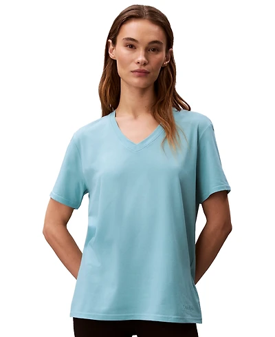 Calvin Klein Performance Women's Classic-Fit V-Neck T-Shirt