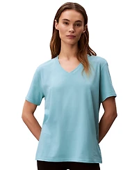Calvin Klein Performance Women's Classic-Fit V-Neck T-Shirt