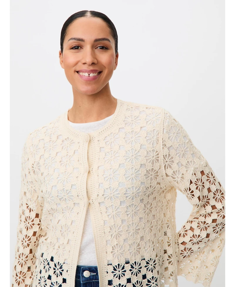 Masai Copenhagen Women's Malittalis Crochet Floral Cardigan