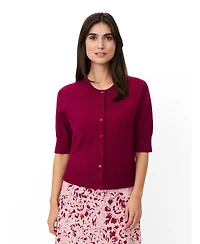 Masai Copenhagen Women's Malopus Half-Sleeve Knitted Cardigan