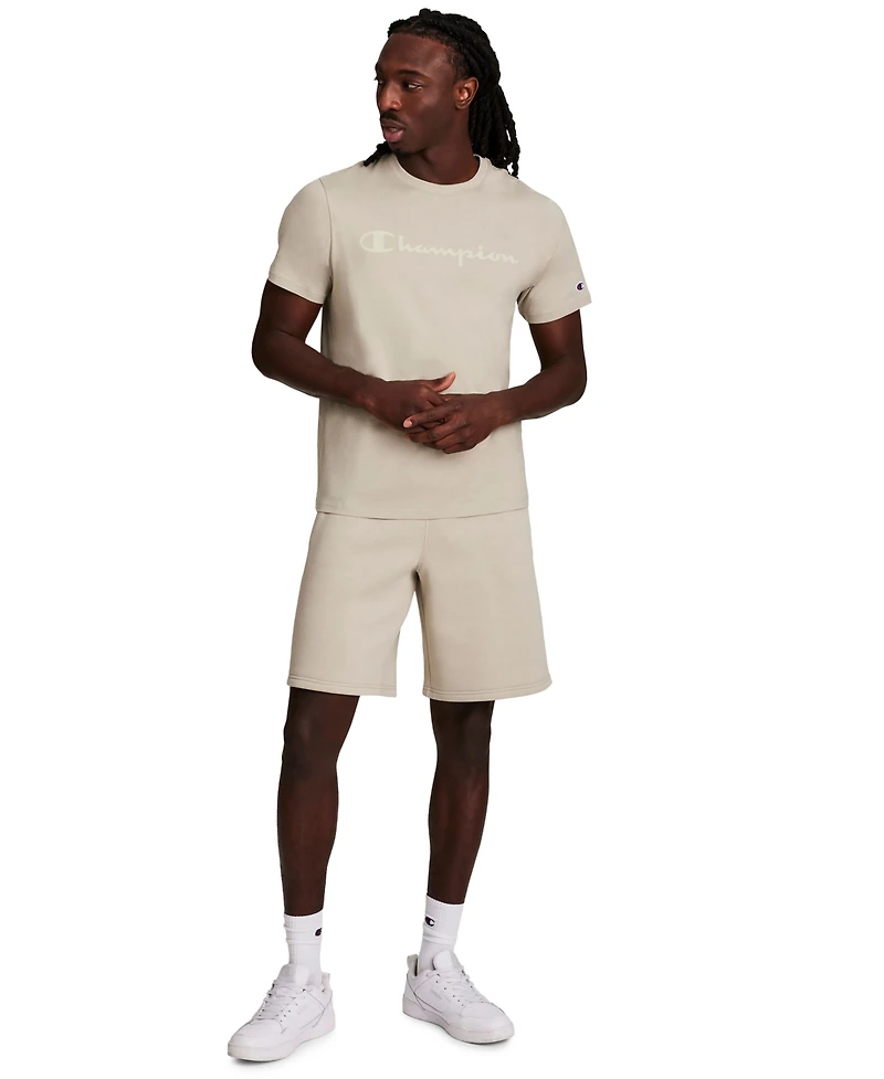 Champion Men's Classic Logo Crewneck Short-Sleeve T-Shirt