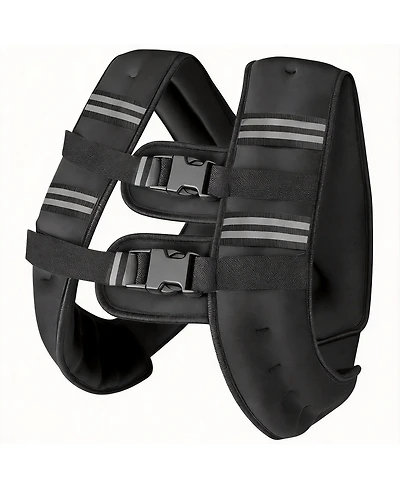 Aofar Weighted Vest Reflective Adjustable Strength Training Walk Run Jog