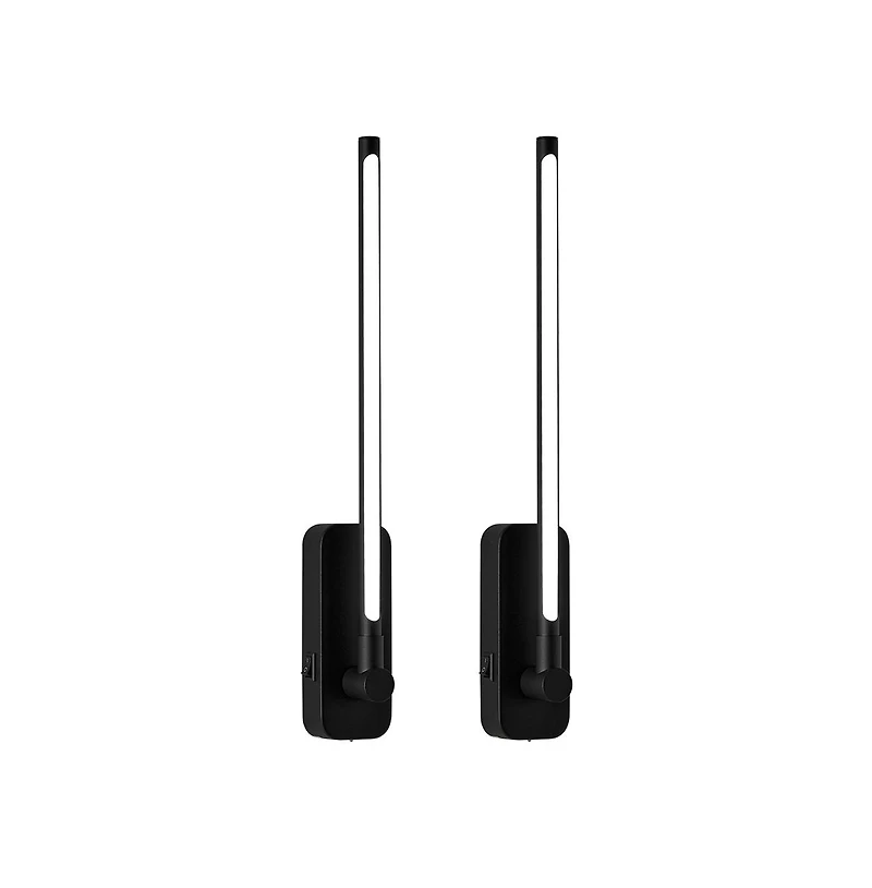 Midola Rechargeable Wall Lights with Remote Control - Led Picture Lights for Bedroom - Wireless Magnetic Clip- On Art Light Fixtures