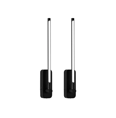Midola Rechargeable Wall Lights with Remote Control - Led Picture Lights for Bedroom - Wireless Magnetic Clip- On Art Light Fixtures