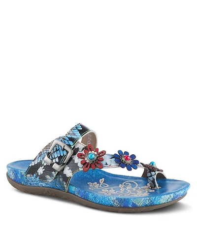 L'Artiste Women's Spring Step Kindness Slide with Suede Upper