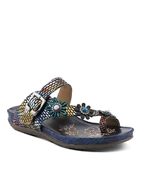 L'Artiste Women's Spring Step Kindness Slide with Suede Upper