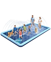 Aofar Dog Splash Pad Sprinkler Pool Outdoor 144"x 87