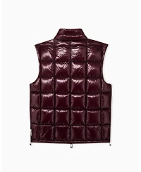 A|X Armani Exchange Men's Nylon Metallic Shine Down Vest
