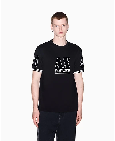 A|X Armani Exchange Men's Multi Badge T-Shirt