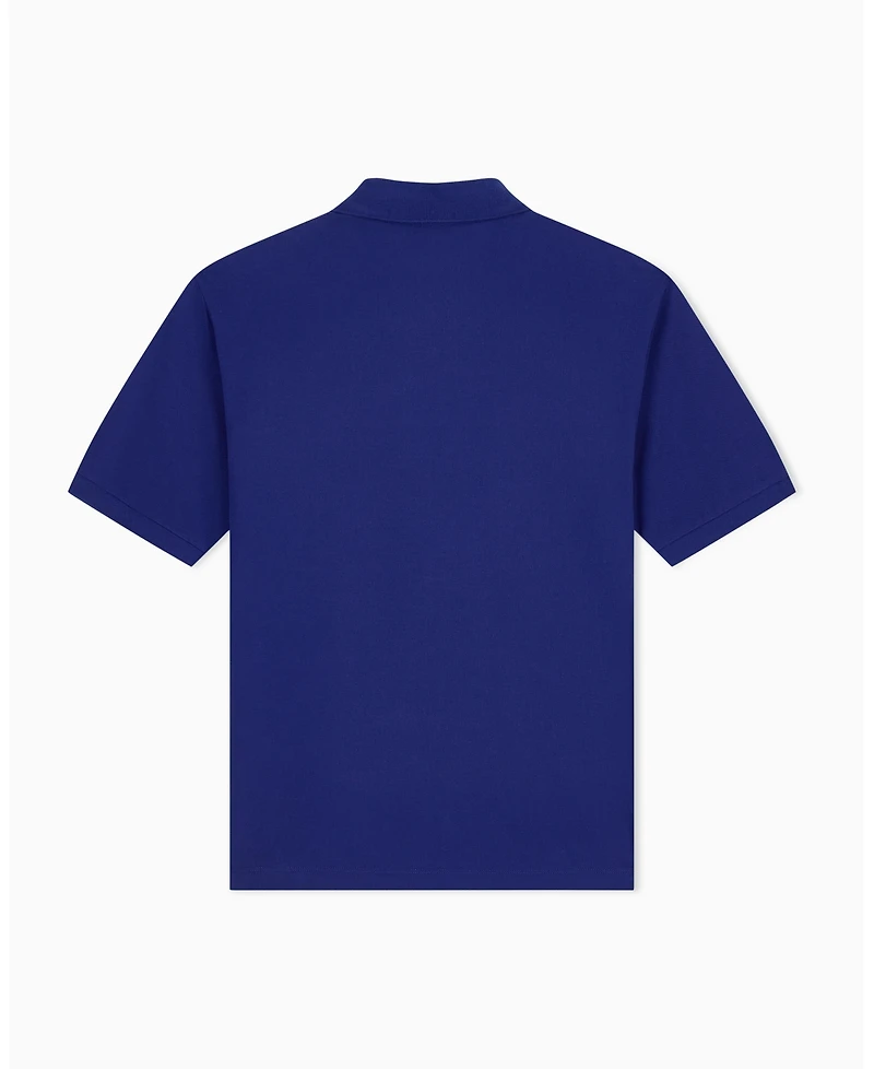 A|X Armani Exchange Men's Pique Color Block Polo Shirt