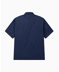A|X Armani Exchange Men's Viscose All Over Logo Woven Shirt