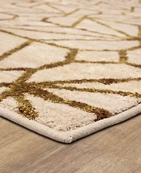 Closeout! Scott Living Artisan Celeste Brushed Gold 8' x 11' Area Rug