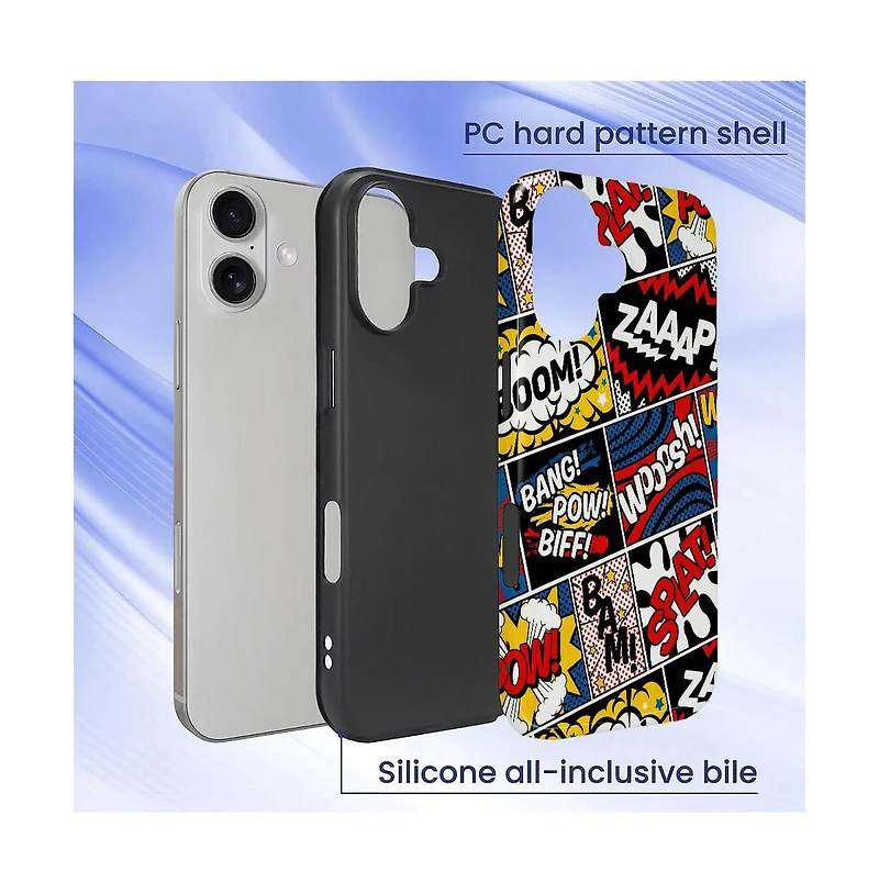 Lamicall Military Grade Dual Layer iPhone Case