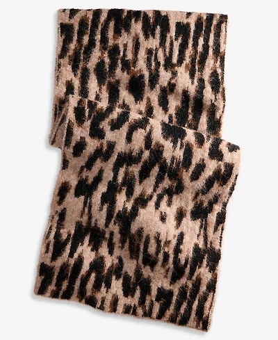I.n.c. International Concepts Women's Leopard-Print Scarf, Macy's Exclusive