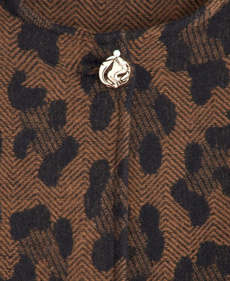 I.n.c. International Concepts Women's Leopard-Print Topper, Macy's Exclusive