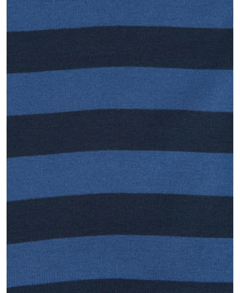 Leveret Mens Striped Micro Fleece Pants
