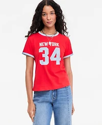 On 34th Women's Sporty Graphic Ringer T-Shirt, Macy's Exclusive