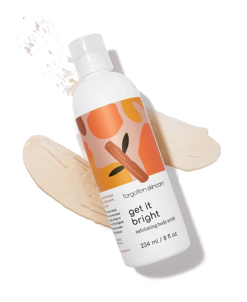 Forgotten Skincare Get It Bright Exfoliating Body Scrub
